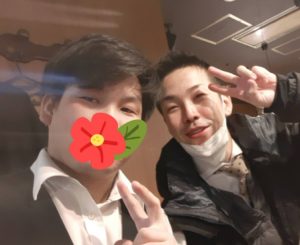 初めて？店長ご馳走でした(^▽^)/