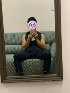 ワイシャツがないので