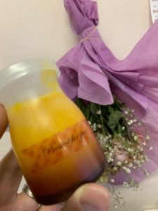 女の子から手作りの差し入れ