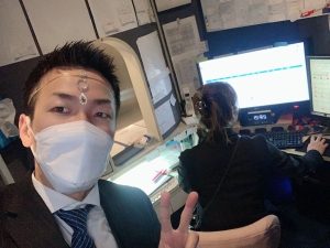 出張面接も可能！　思わずパシャリ