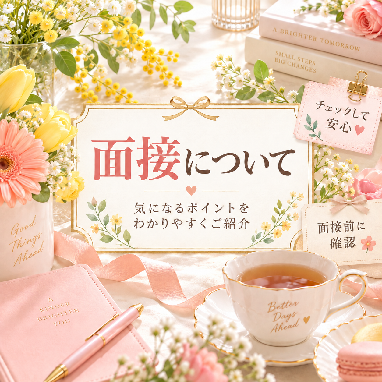 *ﾟ+ 面接のギモン解消タイム +ﾟ*