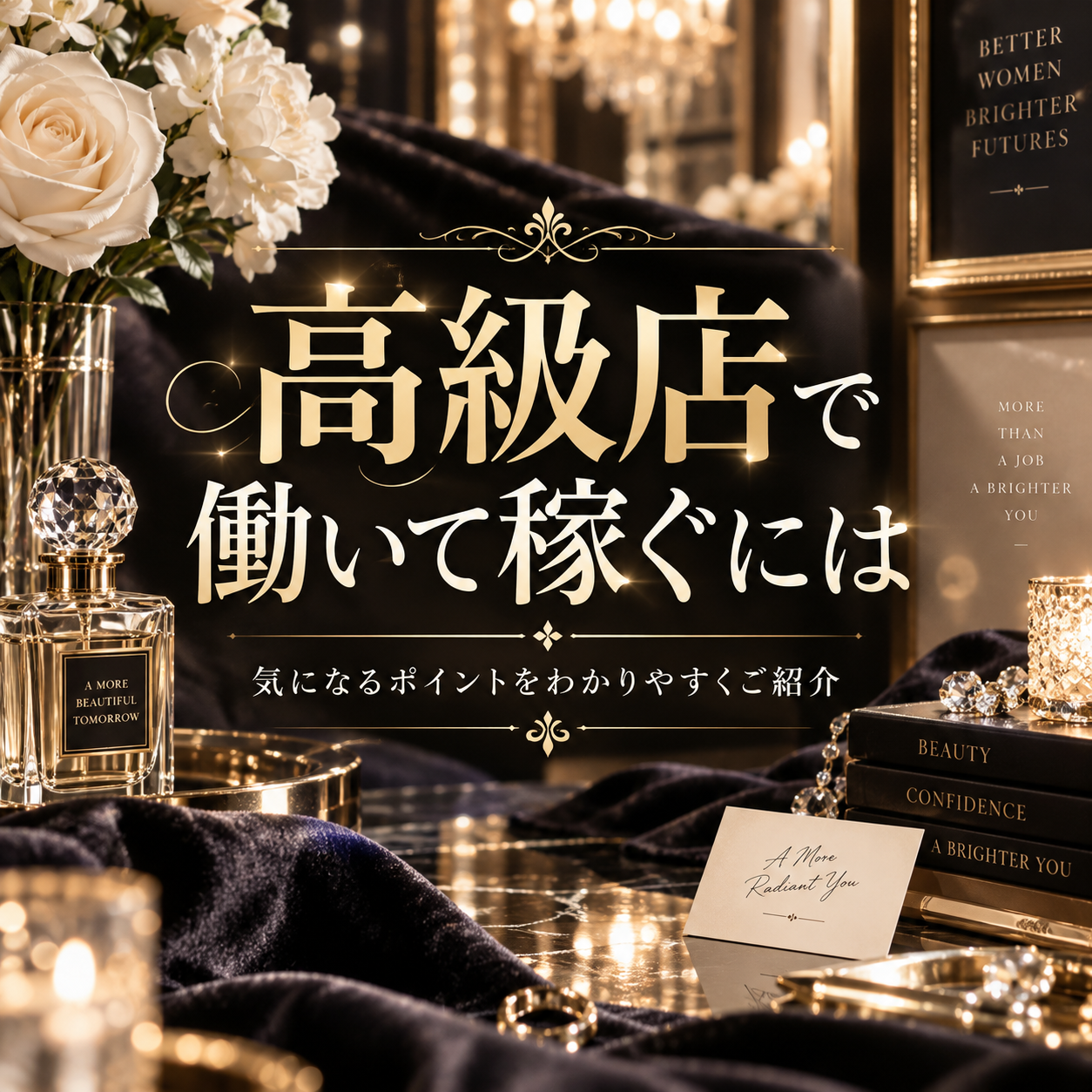 高級店で働いて稼ぐには